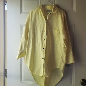 Vintage 80's tuxedo shirt